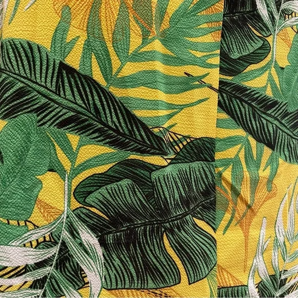 SHEIN Curve plus size tropical palm leaf print blouse / 2X / Excellent condition - Picture 9 of 11